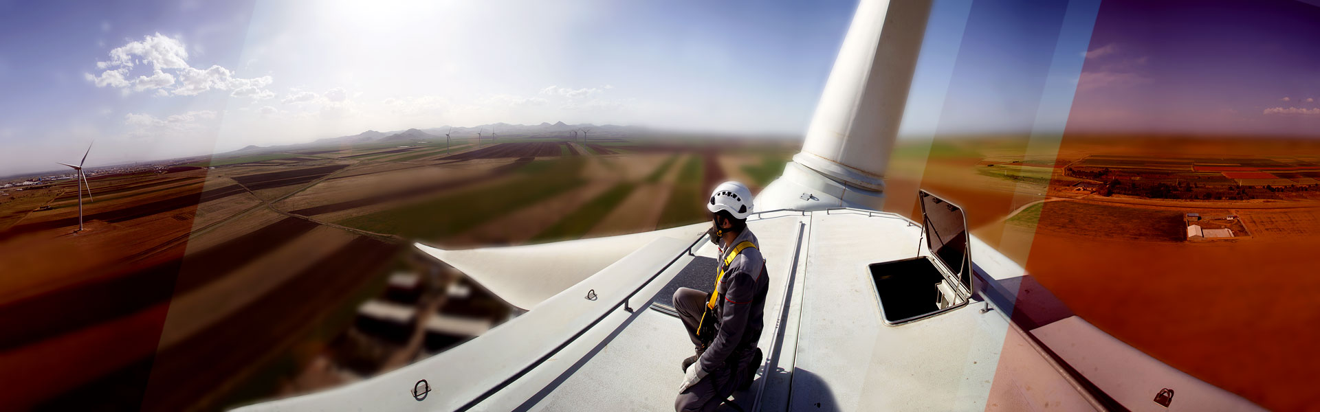 Slider-wind-power-plant
